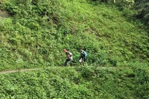 Hiking track for Mukshpuri